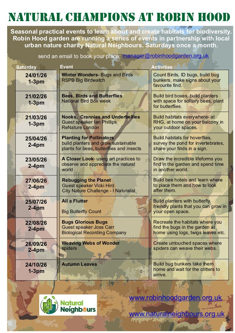 Seasonal Habitat Workshops